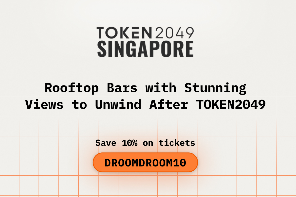 Rooftop Bars with Stunning Views to Unwind After TOKEN2049 Singapore