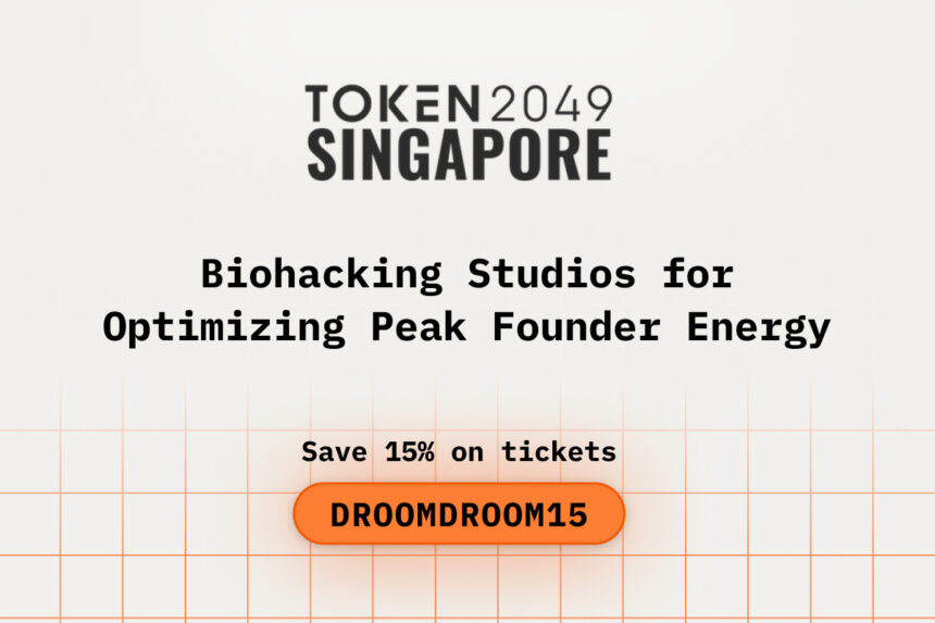 Biohacking Studios for Optimizing Peak Founder Energy during TOKEN2049 Singapore
