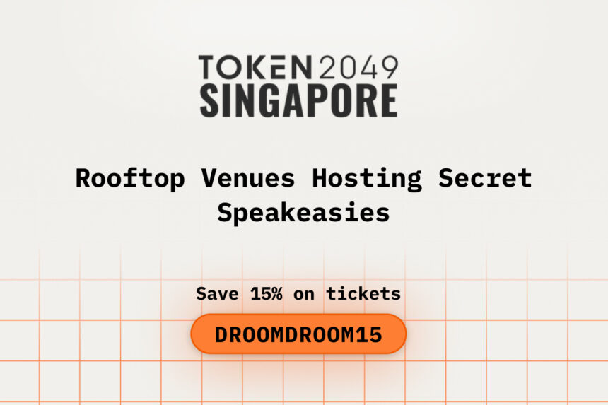 Rooftop Venues Hosting Secret Speakeasies during TOKEN2049 Singapore
