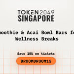 Smoothie & Acai Bowl Bars for Wellness Breaks during TOKEN2049