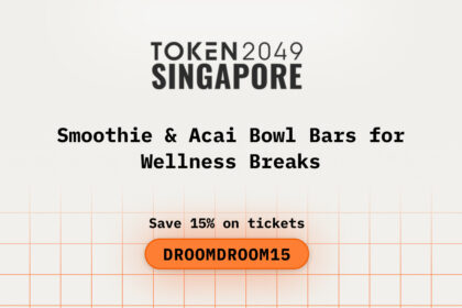 Smoothie & Acai Bowl Bars for Wellness Breaks during TOKEN2049