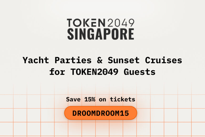 Yacht Parties & Sunset Cruises for TOKEN2049 Singapore Guests