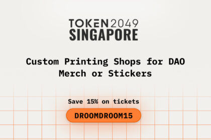 Custom Printing Shops for DAO Merch or Stickers