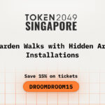 Garden Walks with Hidden Art Installations While Attending TOKEN2049 Singapore