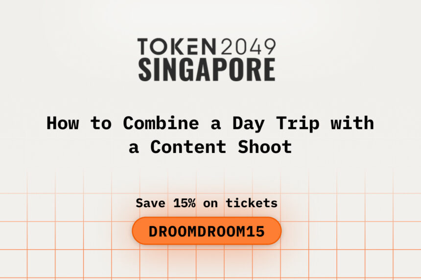 How to Combine a Day Trip with a Content Shoot While Attending TOKEN2049 Singapore