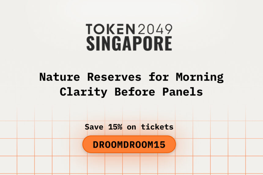 Nature Reserves for Morning Clarity Before Panels at TOKEN2049 Singapore