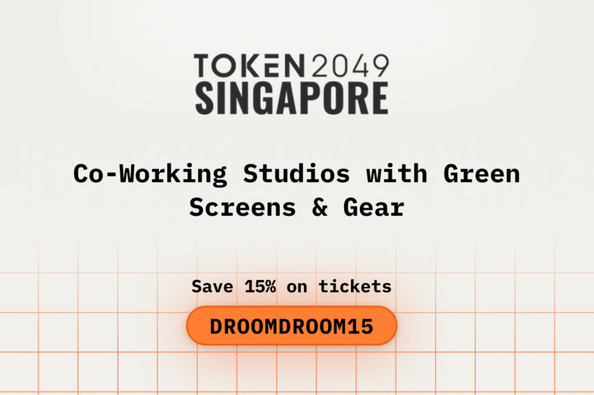 Co-working Studios with Green Screens & Gear While Attending TOKEN2049 Singapore