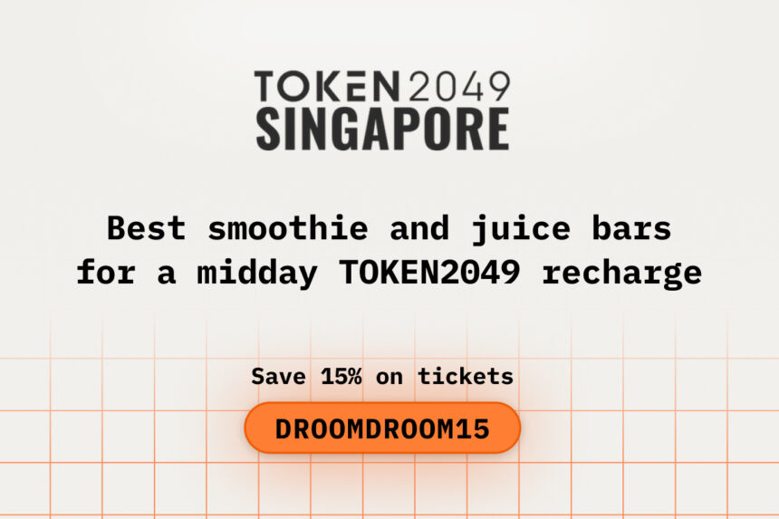 Best smoothie and juice bars for a midday TOKEN2049 recharge