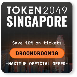 TOKEN2049 Promo Code Singapore:DROOMDROOM10